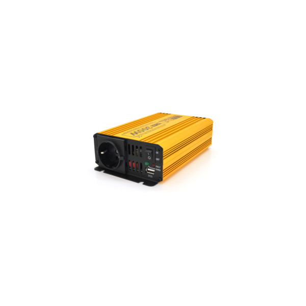 Інвертор Mexxsun MXSPSW-300, 12V/220V, 300W (MXSPSW-300-12S)