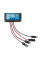 Контролер заряду Neo Tools 20А, 12/24В(OPEN,AGM,GEL), 2xUSB (90-150)