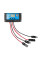 Контролер заряду Neo Tools 10А, 12/24В(OPEN,AGM,GEL), 2xUSB (90-145)